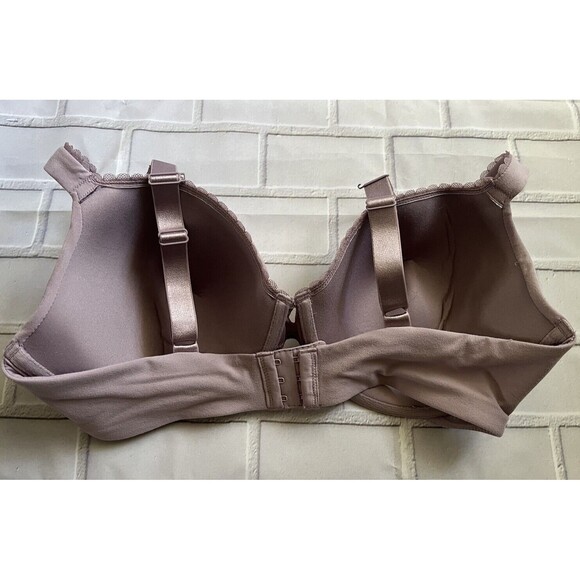 Paramour Women's Full Figure Sensational T Shirt Bra J Hook 38DD Wisteria - Picture 4 of 5